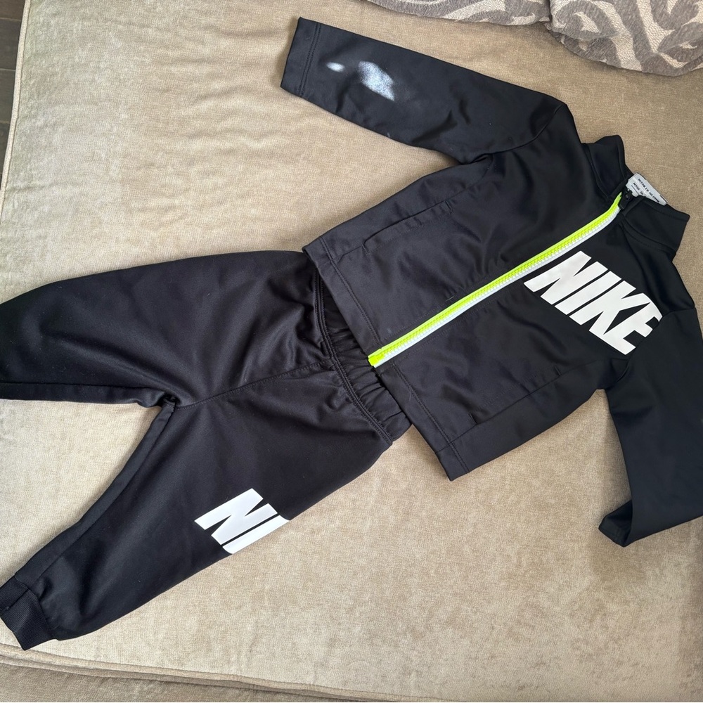 Nike Baby Black Tracksuit